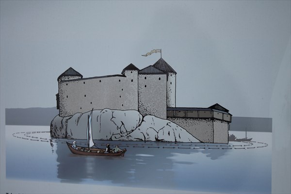 Замок в 13 веке