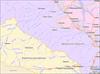 карта района 2(водный туристический поход 5кс, р.Жом-Болок – р.) - 