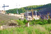 111 Богучанская ГЭС (с другой стороны)