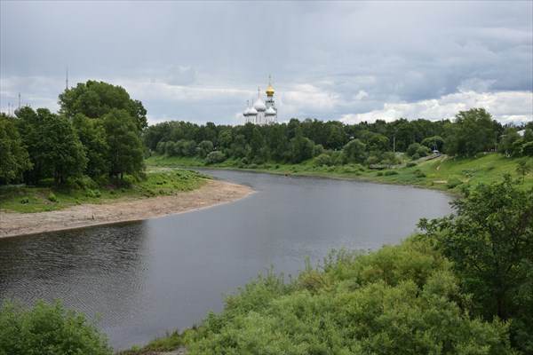Софийский собор над р.Вологда