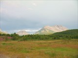 Вид на горы со стоянки