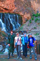 Мы у водопадов Капузбаши