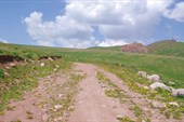 Дорога на перевал Кырк-Кыз