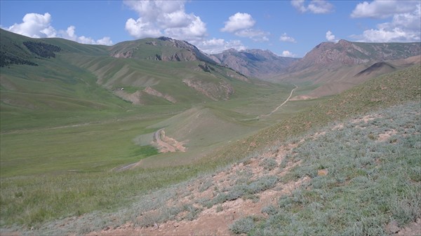 Подъем на перевал Джаан-Булак (3018 м)