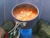 на фото: Народный норвежский томатный суп из пачки 