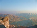 Вид на Анкару со стен крепости