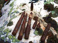 Фото. 52. Патроны 7,92х57 Mauser найденные на перевале.