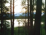 Вечер на озере Полоновка