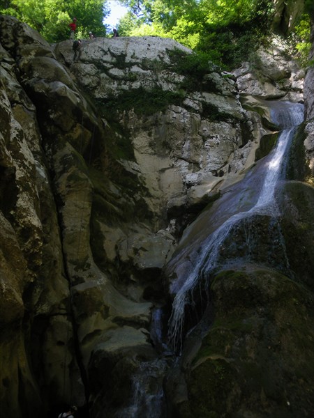 Дюльфер с Агурских водопадов