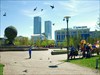 на фото: Астана, Новая площадь