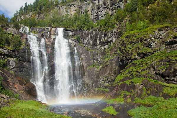 Норвегия. Водопады.