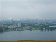 Вид на город с Лисьей горы