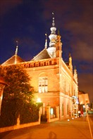 собор Св. Катарины в Гданьске ночью