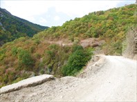 Дорога на перевал Кок-Асан-Богаз