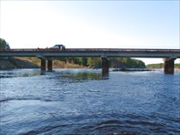 Мост Заводской Слободы после прохождения.