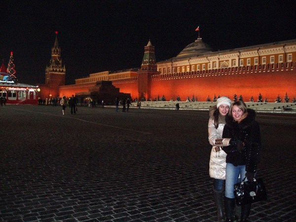 Кремль Красная площадь январь 2010