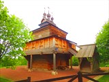 Деревянный храм Георгия Победоносца в Коломенском 1685