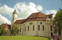 Вискирхе - паломническая церковь деревни Вис-город Мюнхен