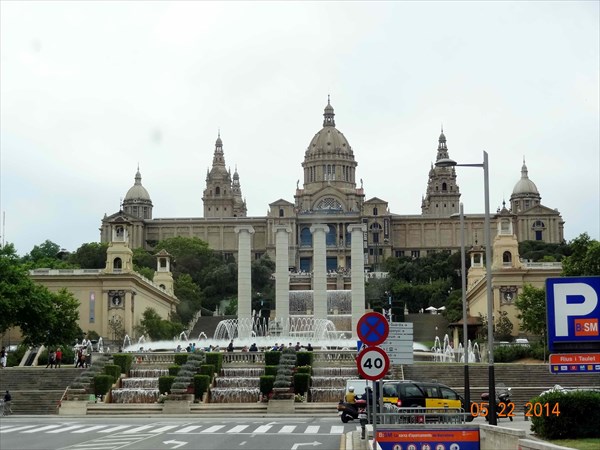 Национальный музей искусства Каталонии.