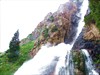 на фото: водопад Бурхан-Булак