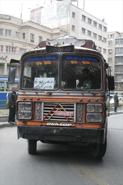 автобус в Дамаске