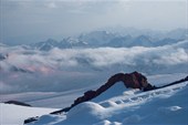 Вид на Кавказ с высоты