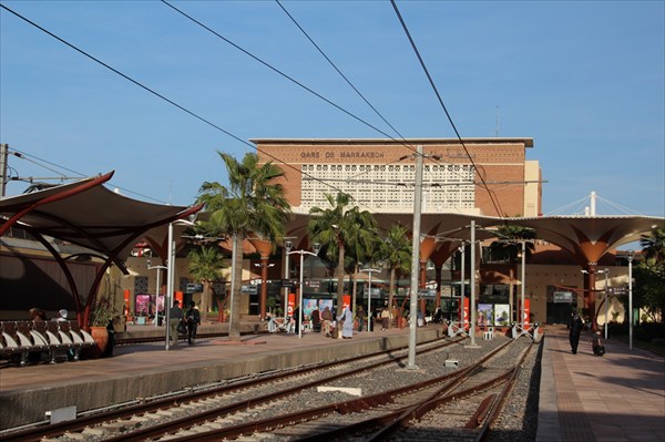 Ж/д вокзал в Мараккеше