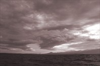 Облака над Охотским морем