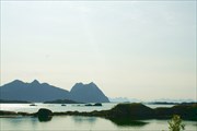 Вид на Vestfjord из Свольвера