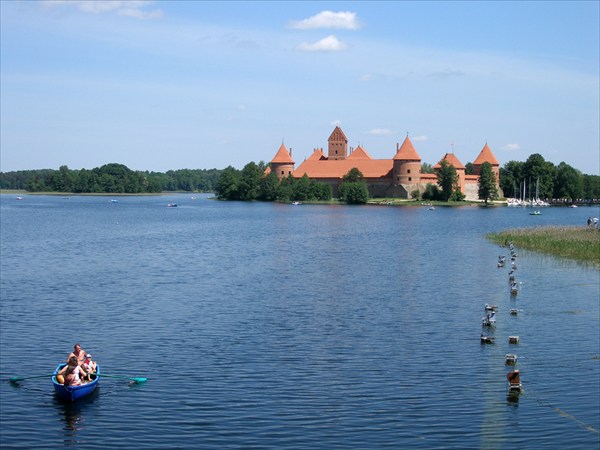 Замок Старый Тракай - столица Литвы в 12-16 веках